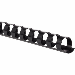Mead CombBind Binding Spines - 0.56" Maximum Capacity - 105 x Sheet Capacity - For Letter 8 1/2" x 11" Sheet - Plastic - 125 / Box