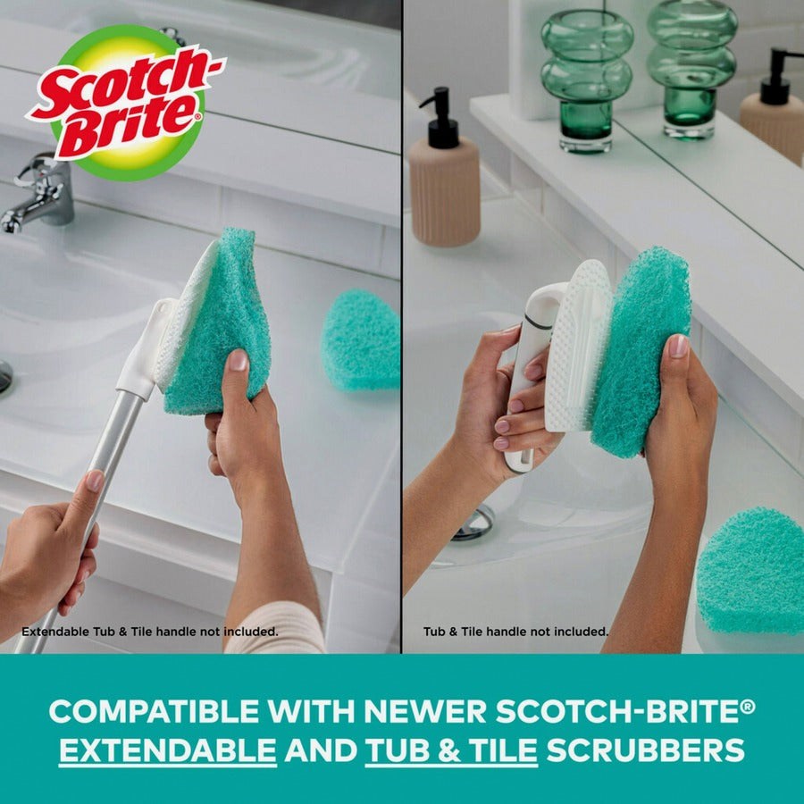 Scotch-Brite Bath Scrubber Refills - 6 / Carton