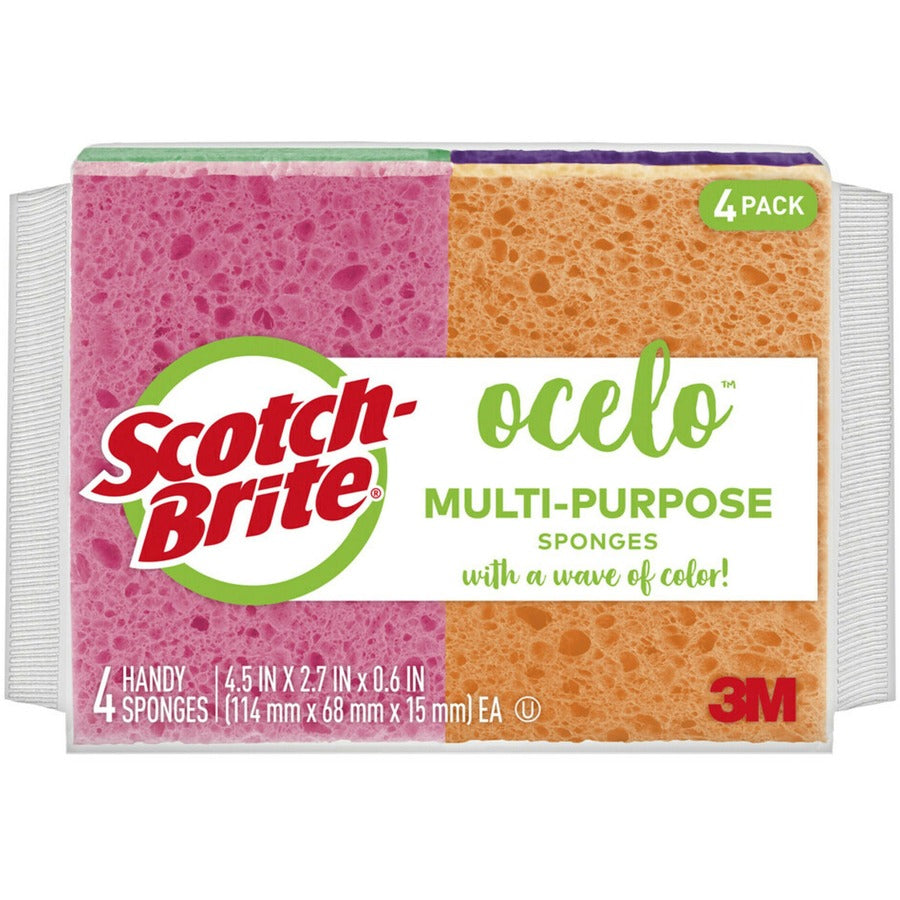 scotch-brite-stayfresh-sponges-58-height-x-46-width-x-46-depth-40-carton-cellulose-assorted_mmm7274fdct - 7