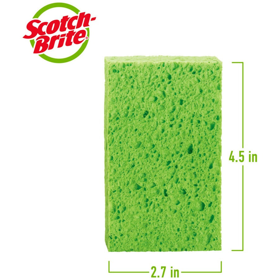 scotch-brite-stayfresh-sponges-58-height-x-46-width-x-46-depth-40-carton-cellulose-assorted_mmm7274fdct - 3
