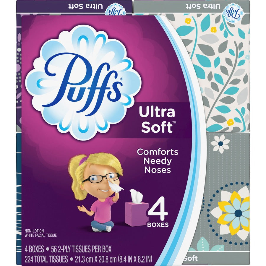 puffs-ultra-soft-facial-tissue-2-ply-white-comfortable-extra-soft-for-home-office-56-per-box-24-carton_pgc35295ct - 3