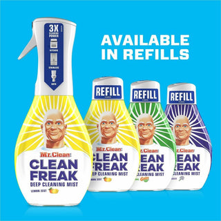 Mr. Clean Deep Cleaning Mist - 16 fl oz (0.5 quart) - Gain Scent - 6 / Carton - Easy to Use, Disinfectant, Deodorize - Multi