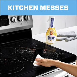 Mr. Clean Deep Cleaning Mist - 16 fl oz (0.5 quart) - Lemon Zest Scent - 6 / Carton - Easy to Use, Disinfectant, Deodorize, Phosphate-free - Multi
