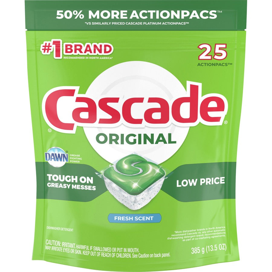 cascade-actionpacs-original-dish-detergent-for-dishwasher-fresh-scent-125-carton-no-mess-easy-to-use-phosphate-free-white-green_pgc80675ct - 3