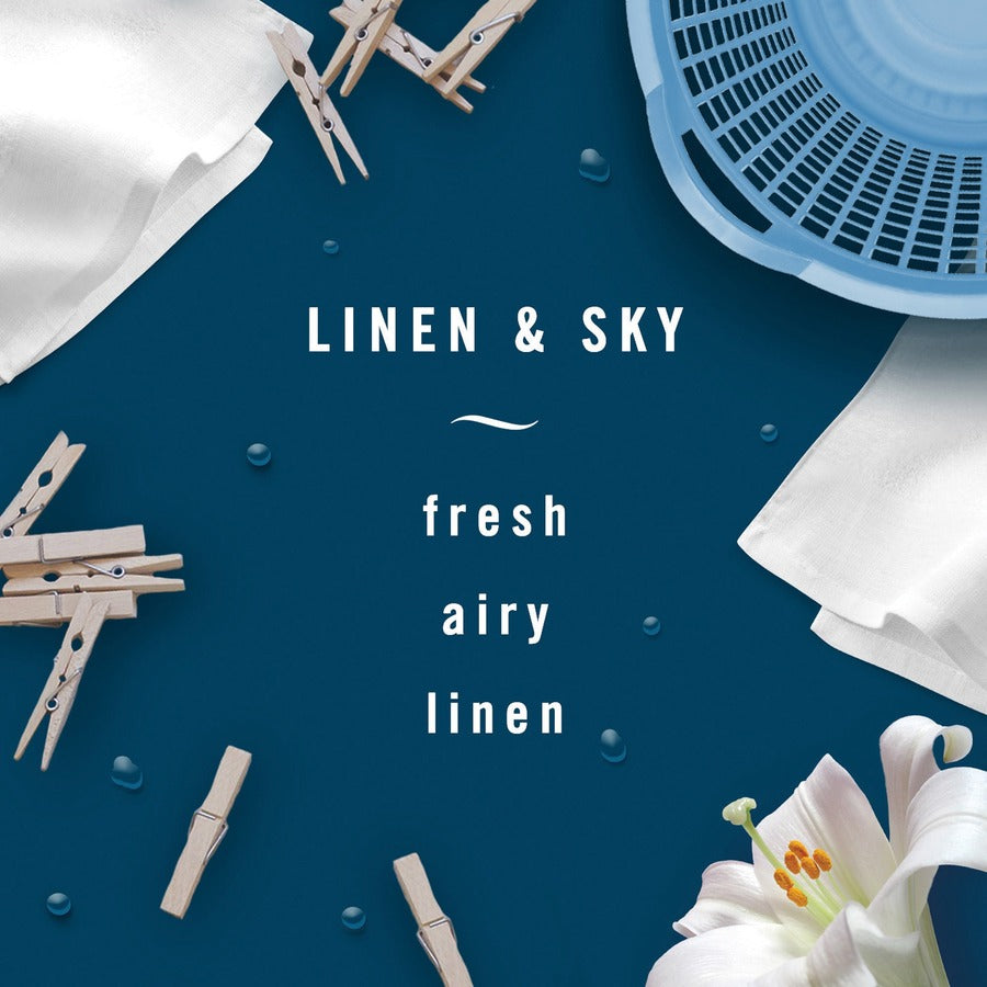 Febreze Linen/Sky Air Spray Pack - Liquid - 8.8 fl oz (0.3 quart) - Linen & Sky - 12 / Carton - Odor Neutralizer, VOC-free