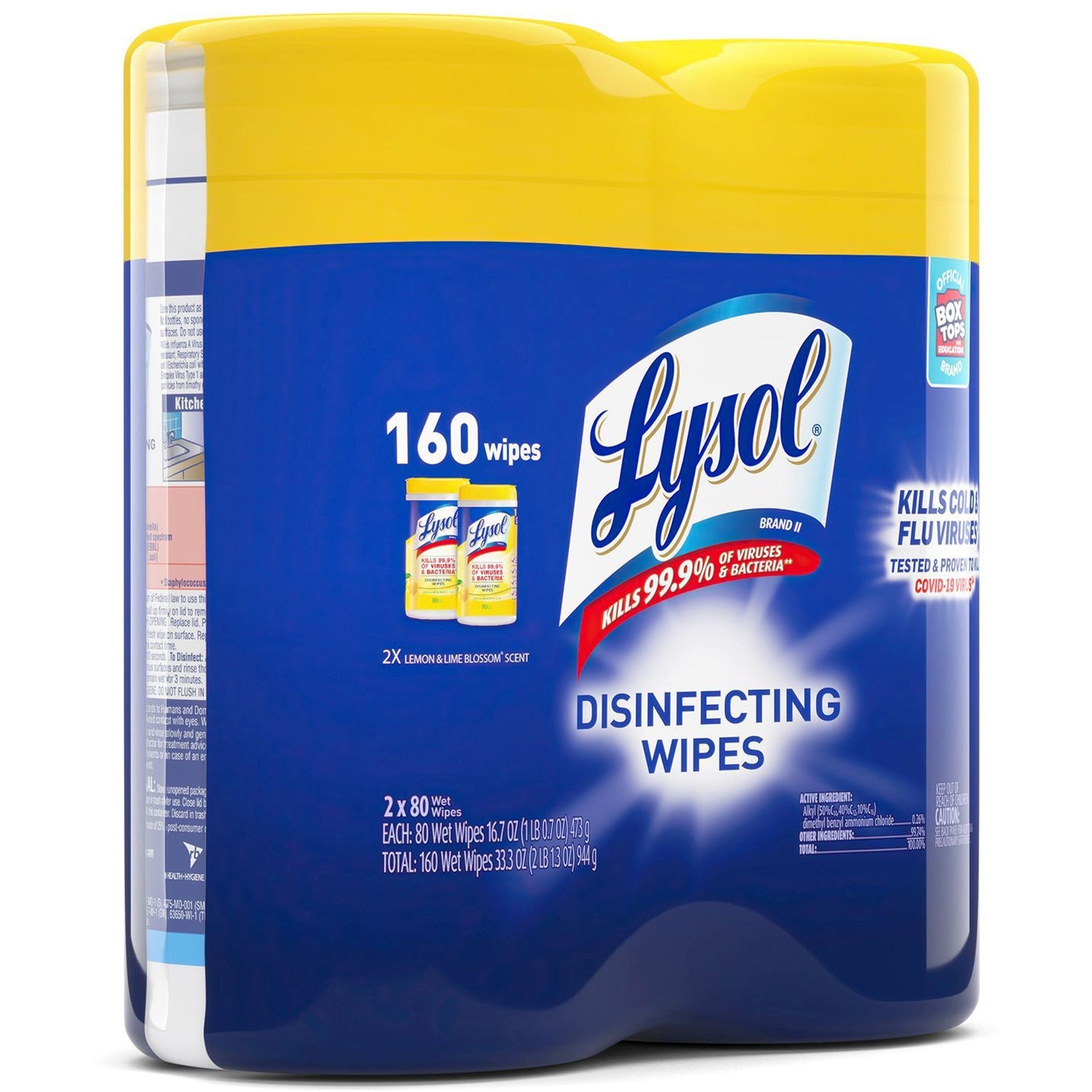 lysol-disinfecting-wipes-lemon-lime-scent-80-canister-6-carton-pre-moistened-disinfectant-antibacterial-white_rac80296ct - 4