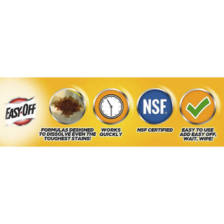 Easy-Off Specialty Kitchen Degreaser - For Multipurpose - 16 fl oz (0.5 quart) - Lemon Scent - 6 / Carton - Clear