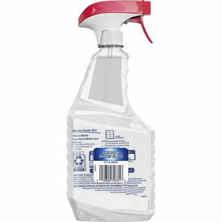 Windex Vinegar MultiSurface Spray - 23 fl oz (0.7 quart) - Clean & Fresh Scent - 8 / Carton - Ammonia-free, Streak-free, Versatile - Clear