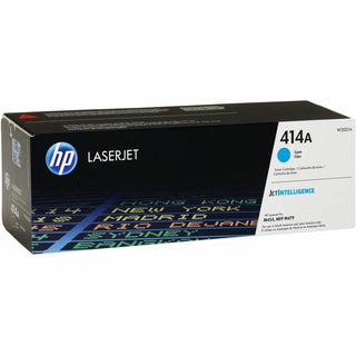 HP 414A, (W2021A) Cyan Original LaserJet Toner Cartridge