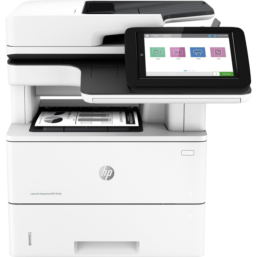LaserJet Enterprise MFP M528f Multifunction Laser Printer, Copy/Fax/Print/Scan