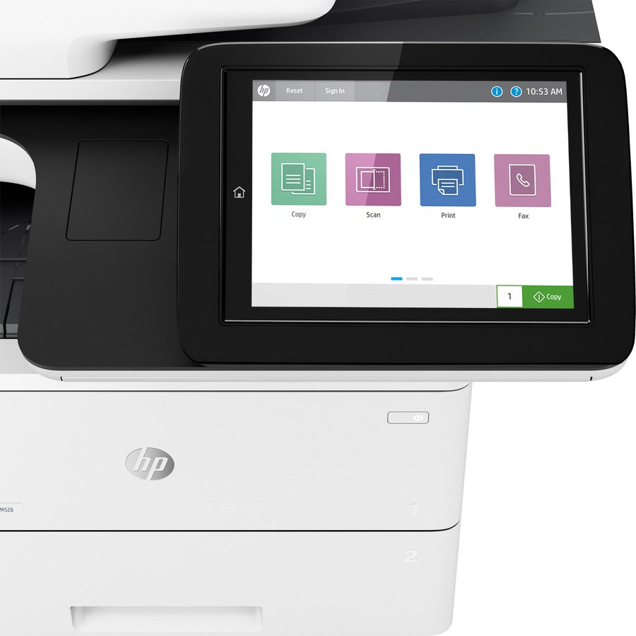 LaserJet Enterprise MFP M528f Multifunction Laser Printer, Copy/Fax/Print/Scan