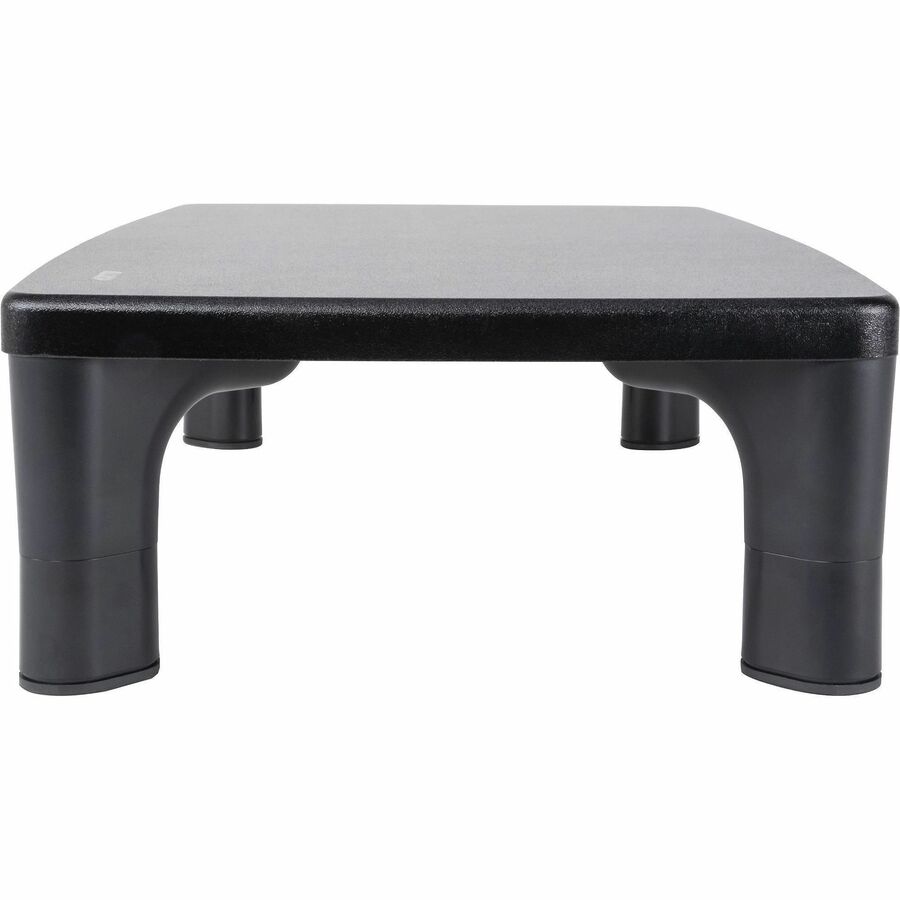 Allsop Hi-Lo Adjustable Height Monitor Stand - (32190) - 4" Height x 15.8" Width x 9.5" Depth - Wood Surface (MDF) - Black