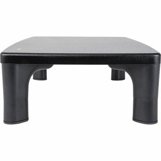 Allsop Hi-Lo Adjustable Height Monitor Stand - (32190) - 4" Height x 15.8" Width x 9.5" Depth - Wood Surface (MDF) - Black
