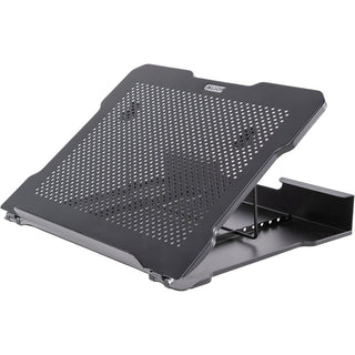 Allsop Metal Art Adjustable Laptop Stand with 7 positions - (32147) - 2.3" Height x 13" Width x 11" Depth - Metal - Black, Pearl