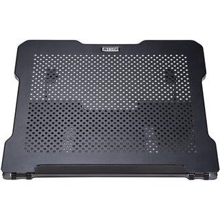 Allsop Metal Art Adjustable Laptop Stand with 7 positions - (32147) - 2.3" Height x 13" Width x 11" Depth - Metal - Black, Pearl