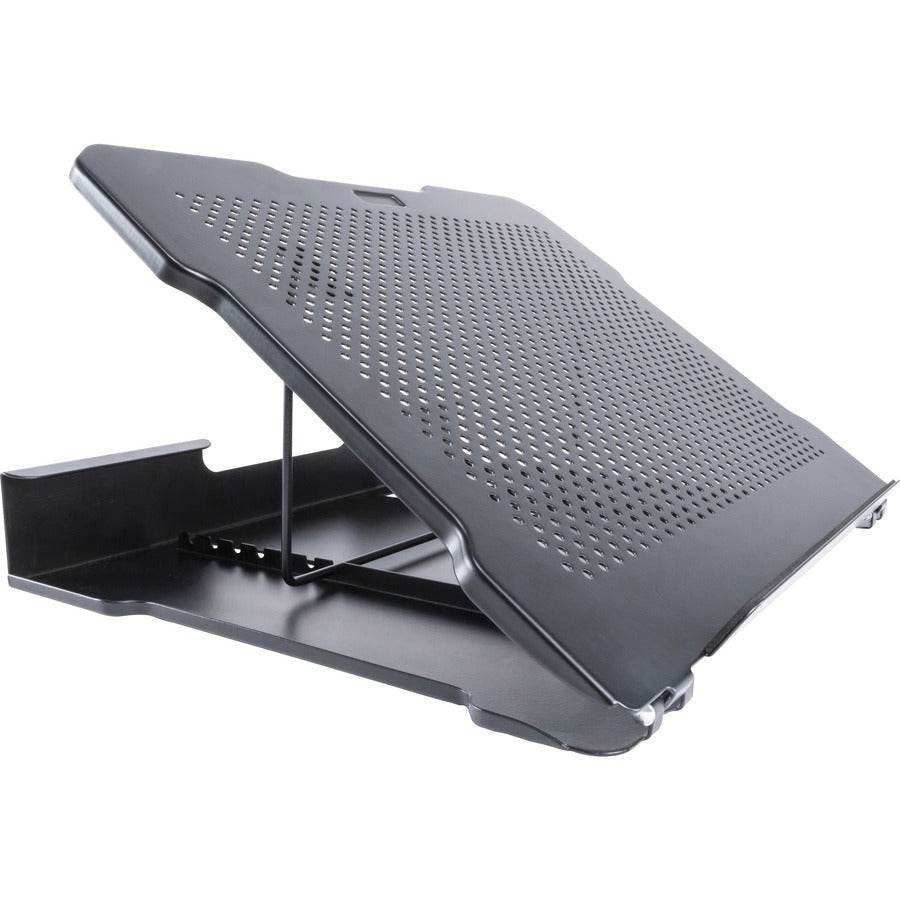 Allsop Metal Art Adjustable Laptop Stand with 7 positions - (32147) - 2.3" Height x 13" Width x 11" Depth - Metal - Black, Pearl
