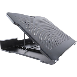 Allsop Metal Art Adjustable Laptop Stand with 7 positions - (32147) - 2.3" Height x 13" Width x 11" Depth - Metal - Black, Pearl