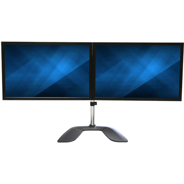 startechcom-dual-monitor-stand-ergonomic-desktop-monitor-stand-for-up-to-32176lb-8kg-vesa-displays-free-standing-adjustable-silver-vesa-75x75-100x100mm-heavy-duty-dual-monitor-stand-up-to-32in-176lb-display-per-arm-horizontal-articul_stcarmdualss - 6