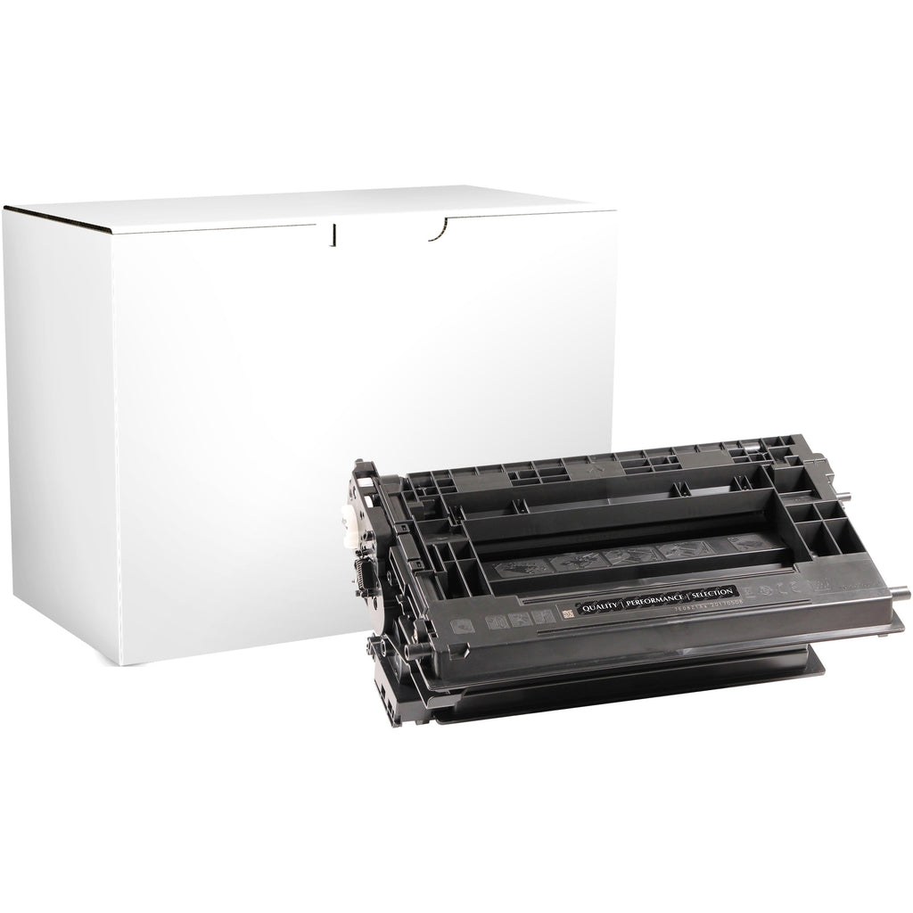 Elite Image Remanufactured Standard Yield Laser Toner Cartridge - Single Pack - Alternative for HP 37A (CF237A) - Black - 1 Each - 11000 Pages