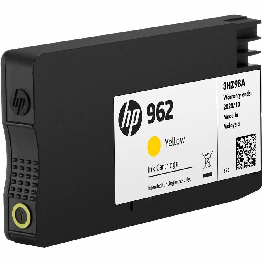HP 962 (3HZ98AN) Original Standard Yield Inkjet Ink Cartridge - Yellow - 1 Each - 700 Pages