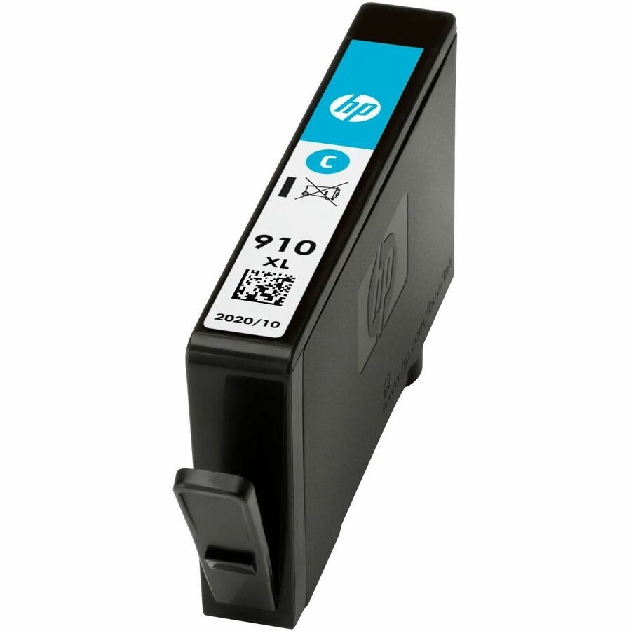 HP 910XL (3YL62AN) Original High Yield Inkjet Ink Cartridge - Cyan - 1 Each - 825 Pages
