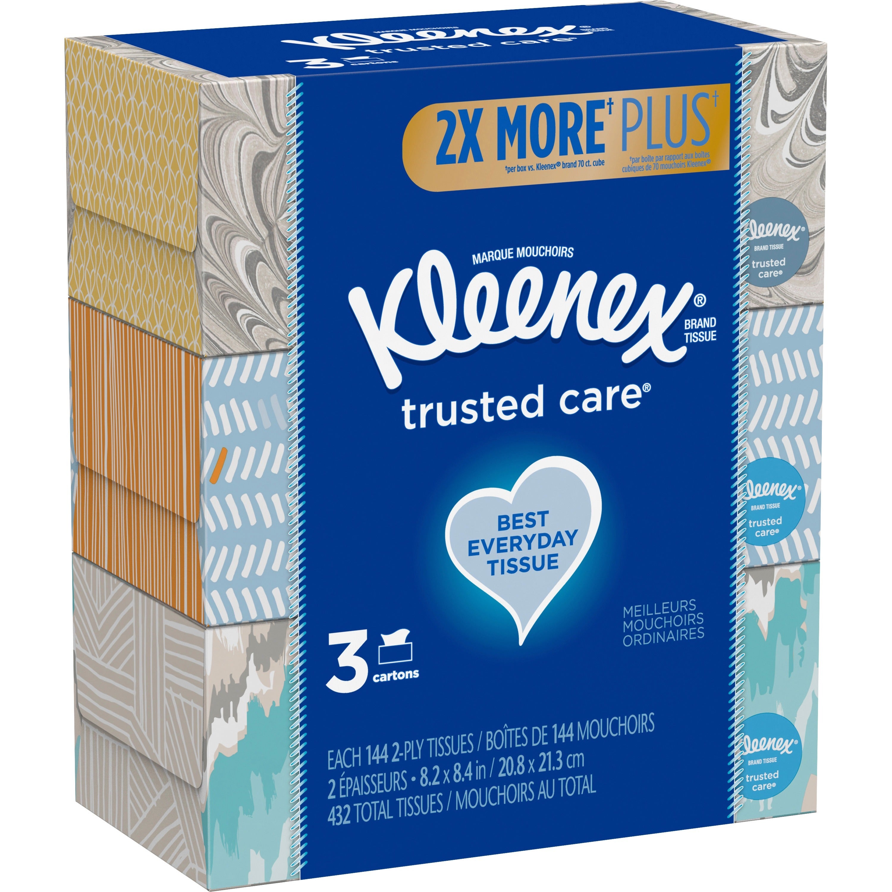 kleenex-trusted-care-facial-tissues-2-ply-820-x-840-white-strong-soft-absorbent-durable-for-home-office-school-144-per-box-12-carton_kcc50219ct - 4