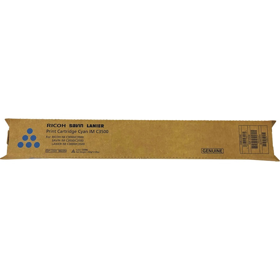 Ricoh Original Laser Toner Cartridge - Cyan - 1 Each - 19000 Pages