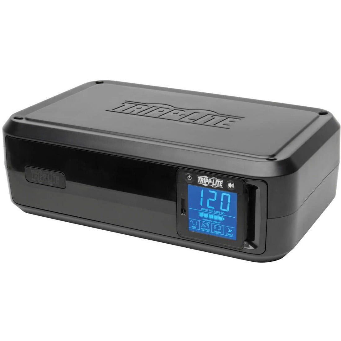 SmartPro LCD Line-Interactive UPS AVR Tower, 8 Outlets, 1,000 VA, 1,038 J