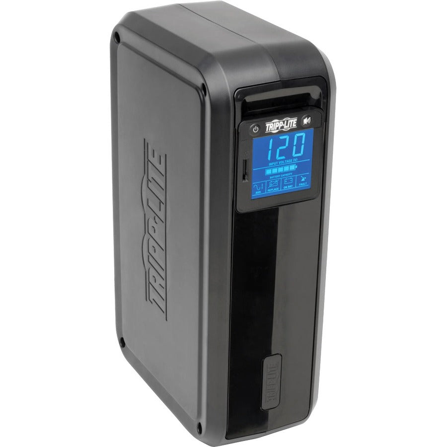 SmartPro LCD Line-Interactive UPS AVR Tower, 8 Outlets, 1,000 VA, 1,038 J
