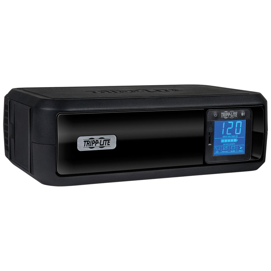 SmartPro LCD Line-Interactive UPS AVR Tower, 8 Outlets, 1,000 VA, 1,038 J