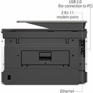 HP Officejet Pro 9020 Wireless Inkjet Multifunction Printer - Color - Copier/Fax/Printer/Scanner - 39 ppm Mono/39 ppm Color Print - 4800 x 1200 dpi Print - Automatic Duplex Print - Up to 30000 Pages Monthly - 500 sheets Input - Color Scanner - 1200 d - 5