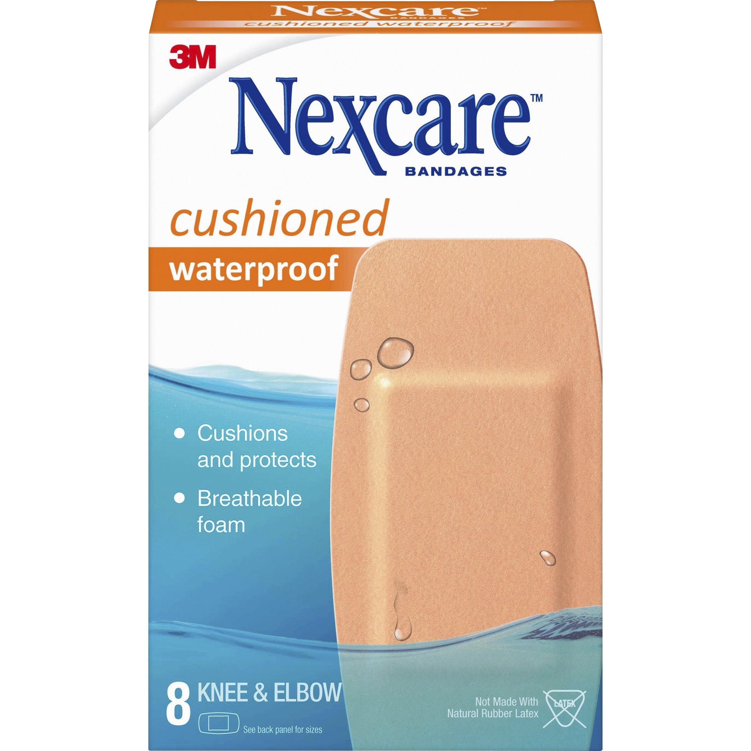 nexcare-extra-cushion-knee-elbow-bandages-188-x-4-8-box-beige-foam_mmm52208cb - 1