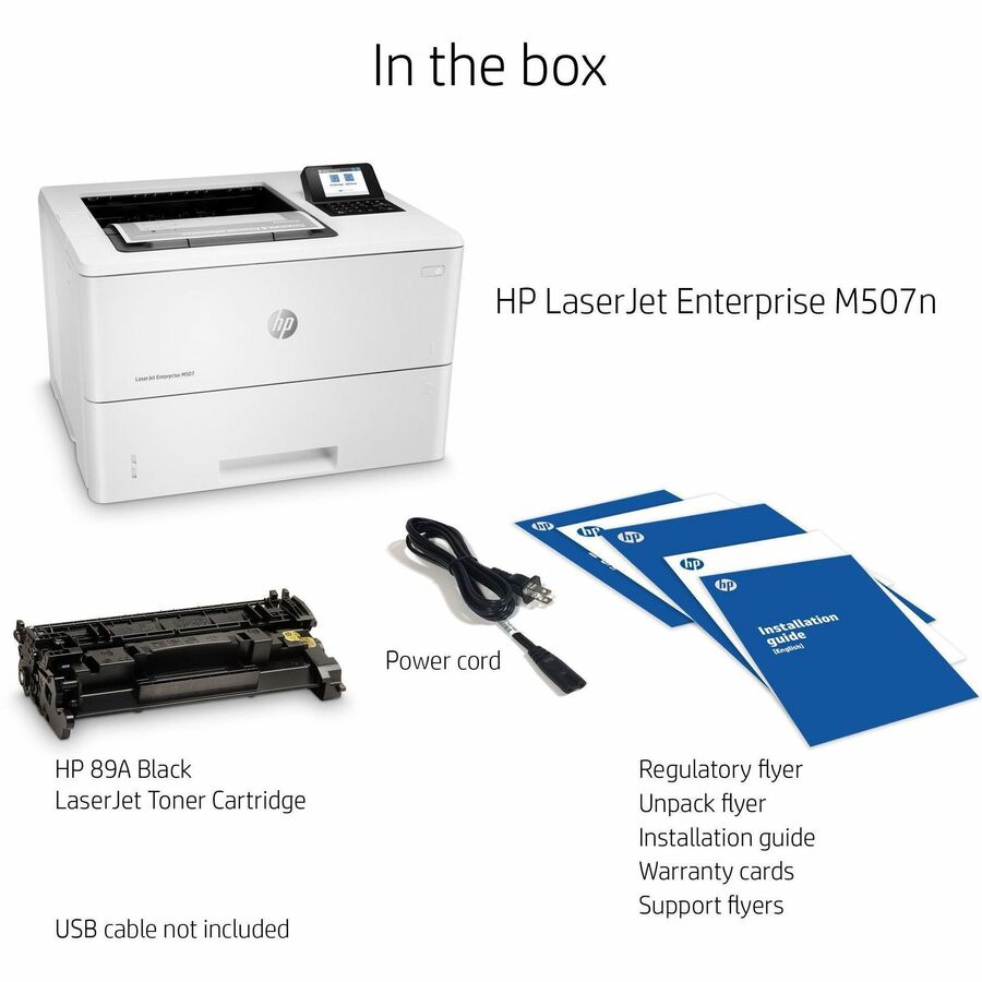 LaserJet Enterprise M507n Laser Printer