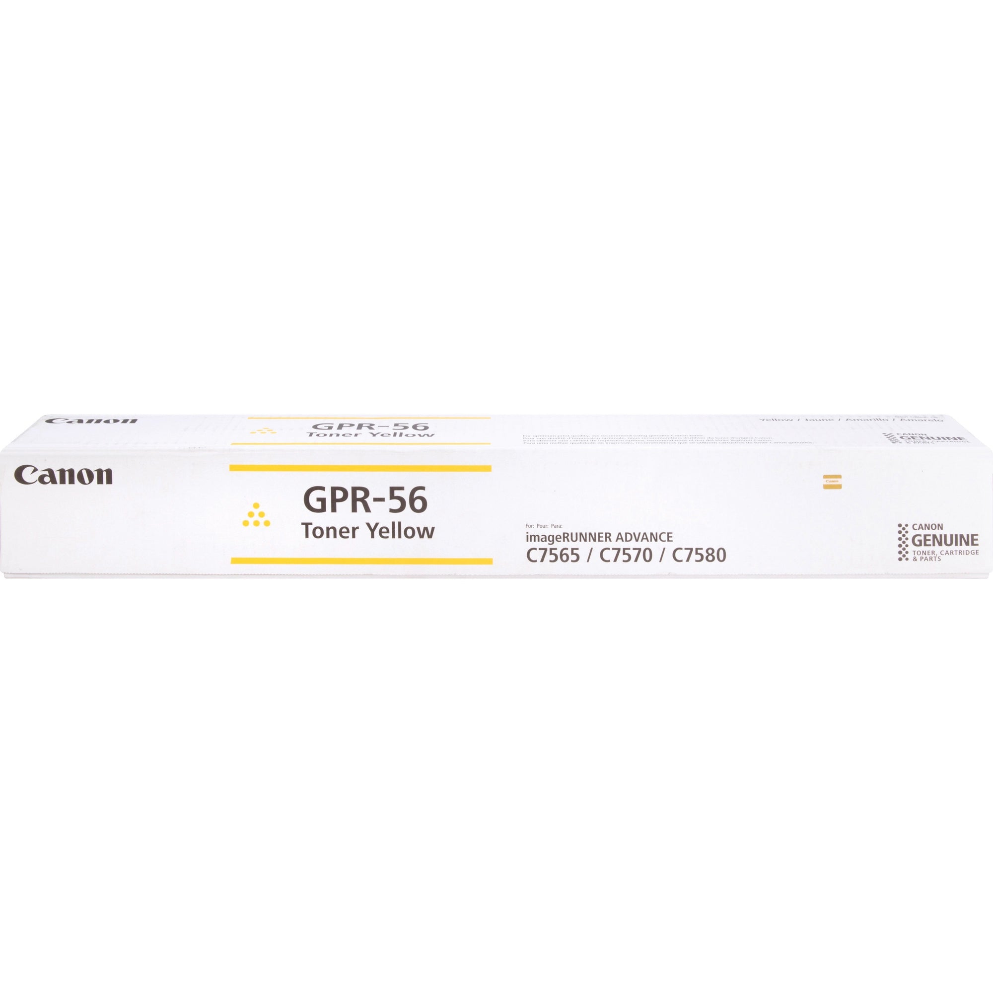 Canon GPR-56 Toner Bottle Cartridge - Laser - Yellow - 66500 Pages - 1 Each