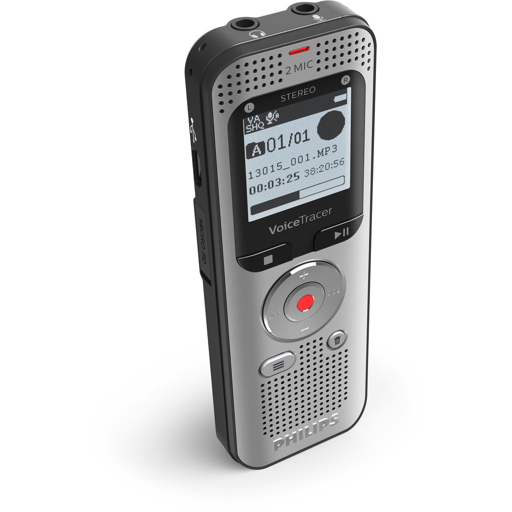 philips-voicetracer-dvt2050-audio-recorder-8gb-memory-microsd-supported-13-lcd-backlit-display-up-to-50-hours-recording-rechargeable-pc-and-mac-compatible_pspdvt2050 - 3