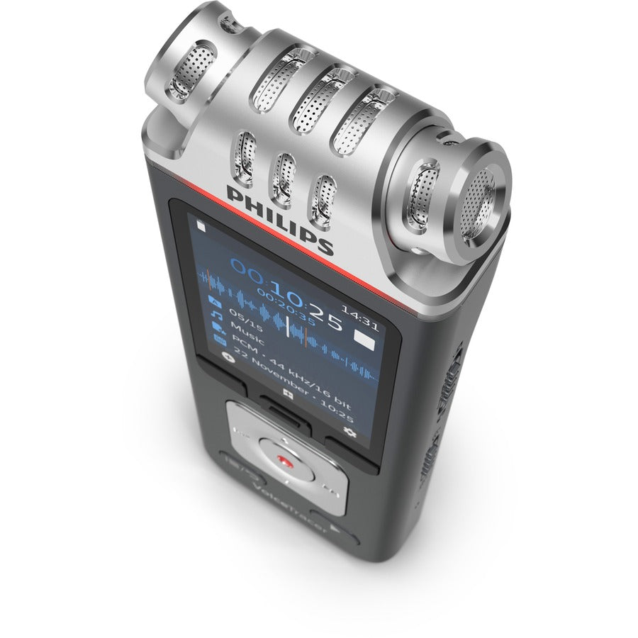 Voice Tracer DVT6110 Digital Recorder, 8 GB, Black