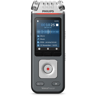 Voice Tracer DVT6110 Digital Recorder, 8 GB, Black