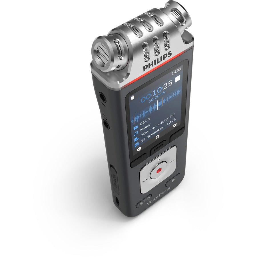 Voice Tracer DVT6110 Digital Recorder, 8 GB, Black
