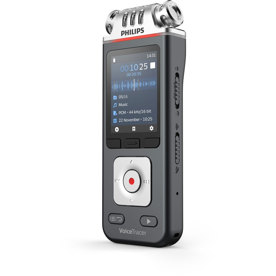 Voice Tracer DVT6110 Digital Recorder, 8 GB, Black