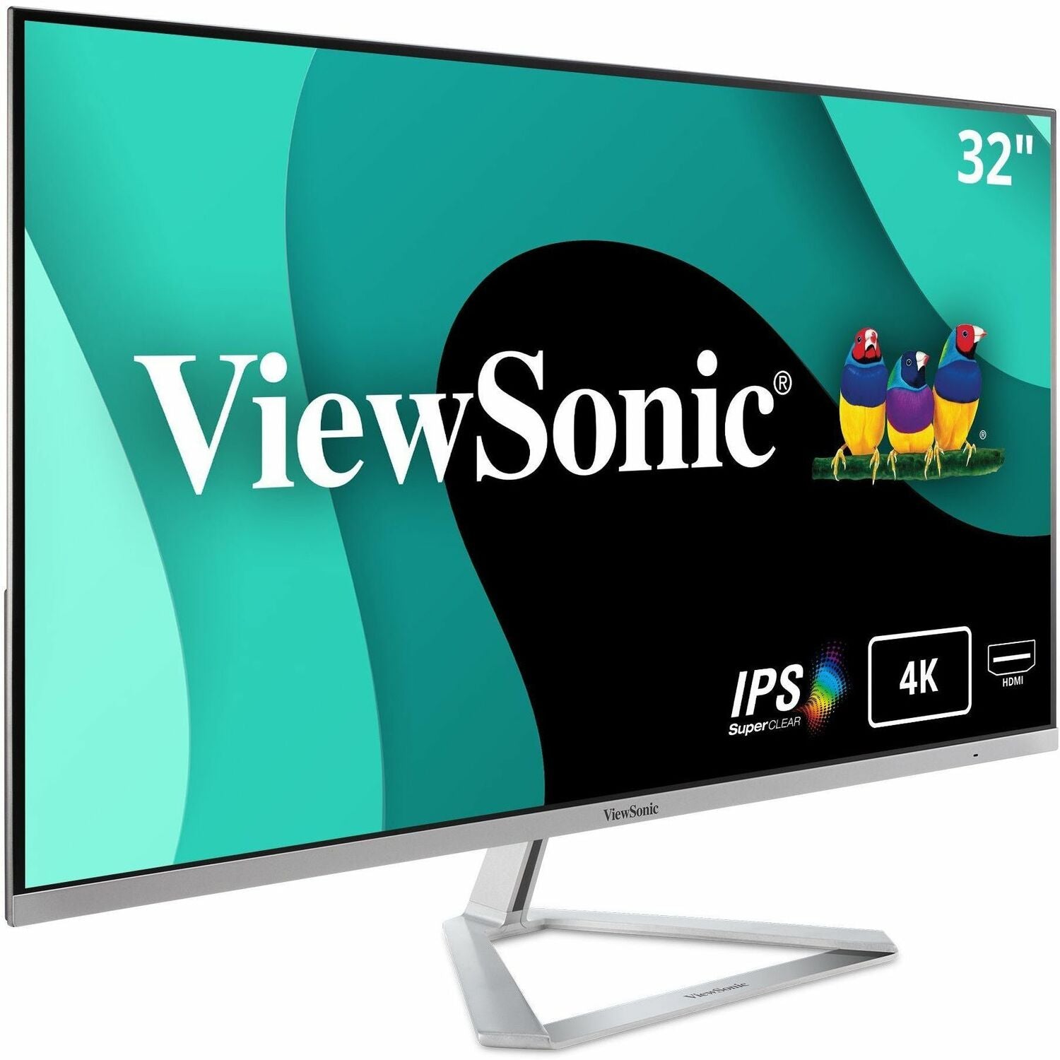 viewsonic-vx3276-4k-mhd-32-inch-4k-uhd-monitor-with-ultra-thin-bezels-hdr10-hdmi-and-displayport-for-home-and-office-vx3276-4k-mhd-4k-uhd-monitor-with-ultra-thin-bezels-hdr10-hdmi-and-displayport-300-cd-m2-32_vewvx32764kmhd - 1