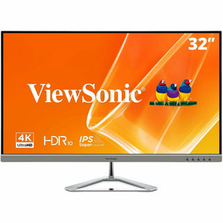 ViewSonic VX3276-4K-MHD 32 Inch 4K UHD Monitor with Ultra-Thin Bezels, HDR10 HDMI and DisplayPort for Home and Office - VX3276-4K-MHD - 4K UHD Monitor with Ultra-Thin Bezels, HDR10 HDMI and DisplayPort - 300 cd/m2 - 32