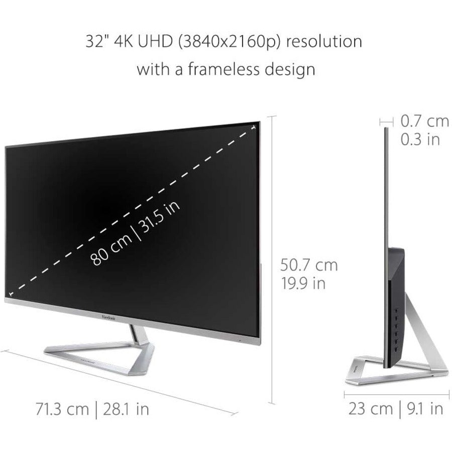 viewsonic-vx3276-4k-mhd-32-inch-4k-uhd-monitor-with-ultra-thin-bezels-hdr10-hdmi-and-displayport-for-home-and-office-vx3276-4k-mhd-4k-uhd-monitor-with-ultra-thin-bezels-hdr10-hdmi-and-displayport-300-cd-m2-32_vewvx32764kmhd - 8