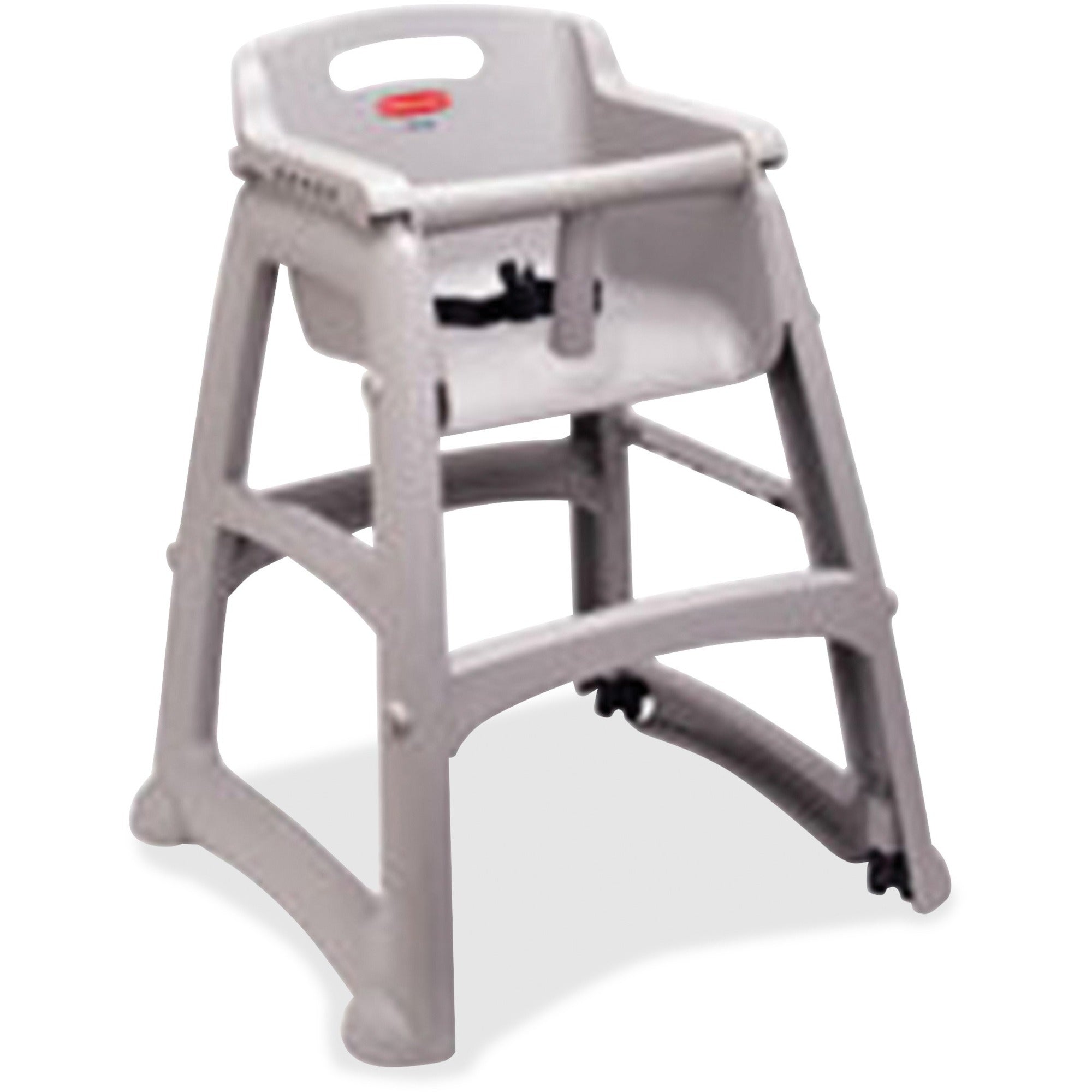 rubbermaid-commercial-sturdy-chair-youth-high-chair-platinum-1-carton_rcp780608plat - 1