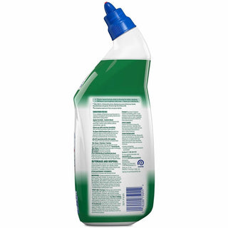Disinfectant Toilet Bowl Cleaner with Bleach, 24 oz, 9/Carton