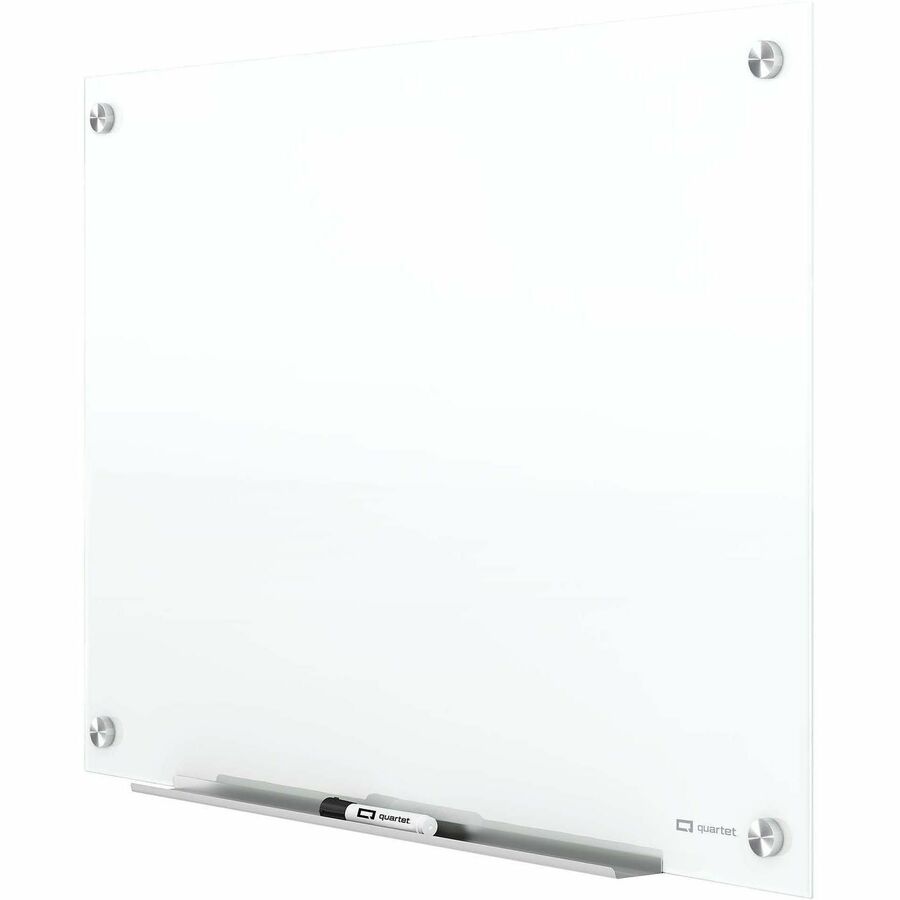 Brilliance Glass Dry-Erase Boards, 72 x 48, White Surface