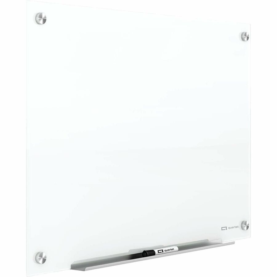 Brilliance Glass Dry-Erase Boards, 72 x 48, White Surface