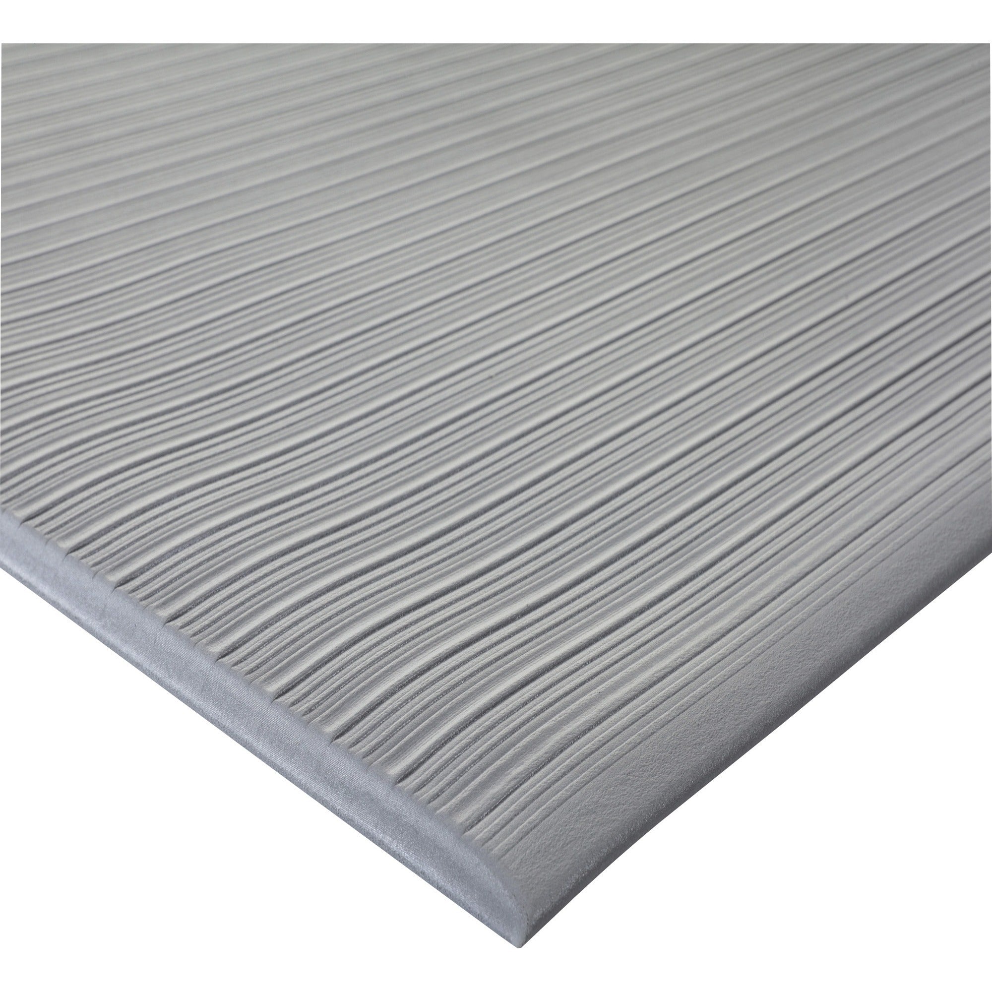 genuine-joe-air-step-mat-multipurpose-36-length-x-24-width-x-0375-thickness-rectangular-vinyl-foam-gray-1each_gjo00085 - 1