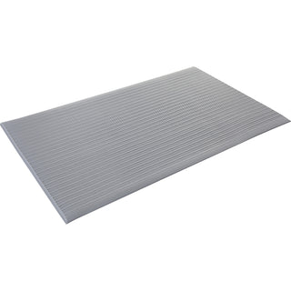 genuine-joe-air-step-mat-exercise-60-length-x-36-width-x-0375-thickness-rectangular-vinyl-foam-gray-1each_gjo00086 - 2