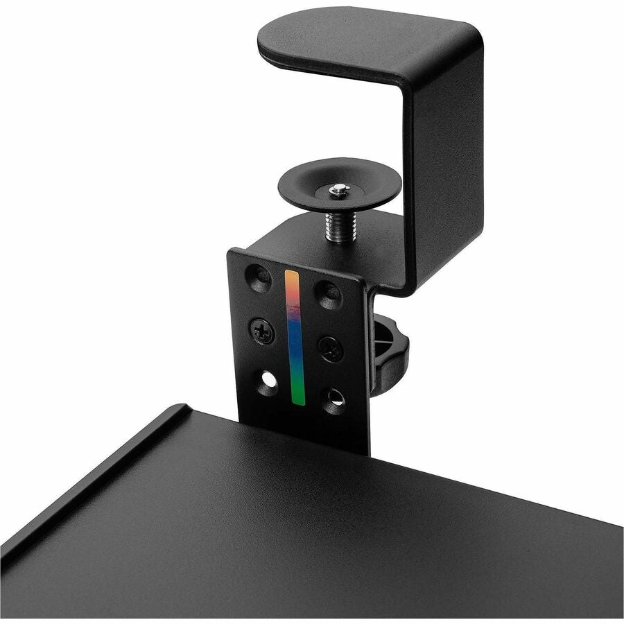 Kensington SmartFit Clamp-On Keyboard Drawer - 13.3" Height x 32.4" Width - Black - 1 - TAA Compliant