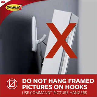 Command Picture Ledge - 3" x 3" x 21" x - Plastic - 1 Each - Gray